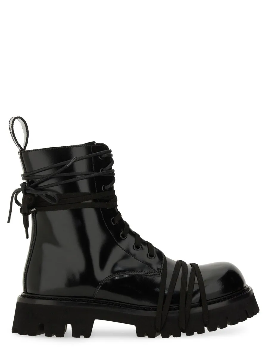 Lace-Up Boot