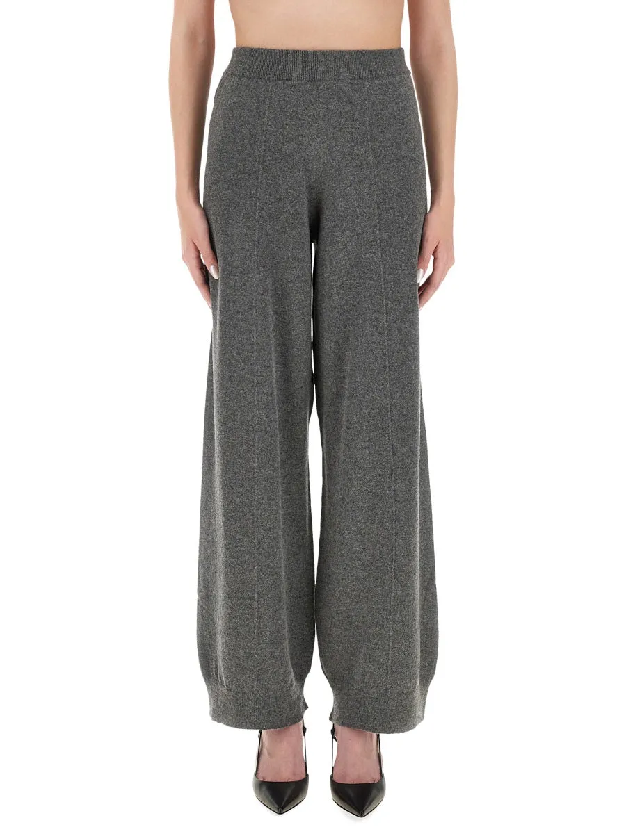 Wool, Silk And Cashmere Pants
