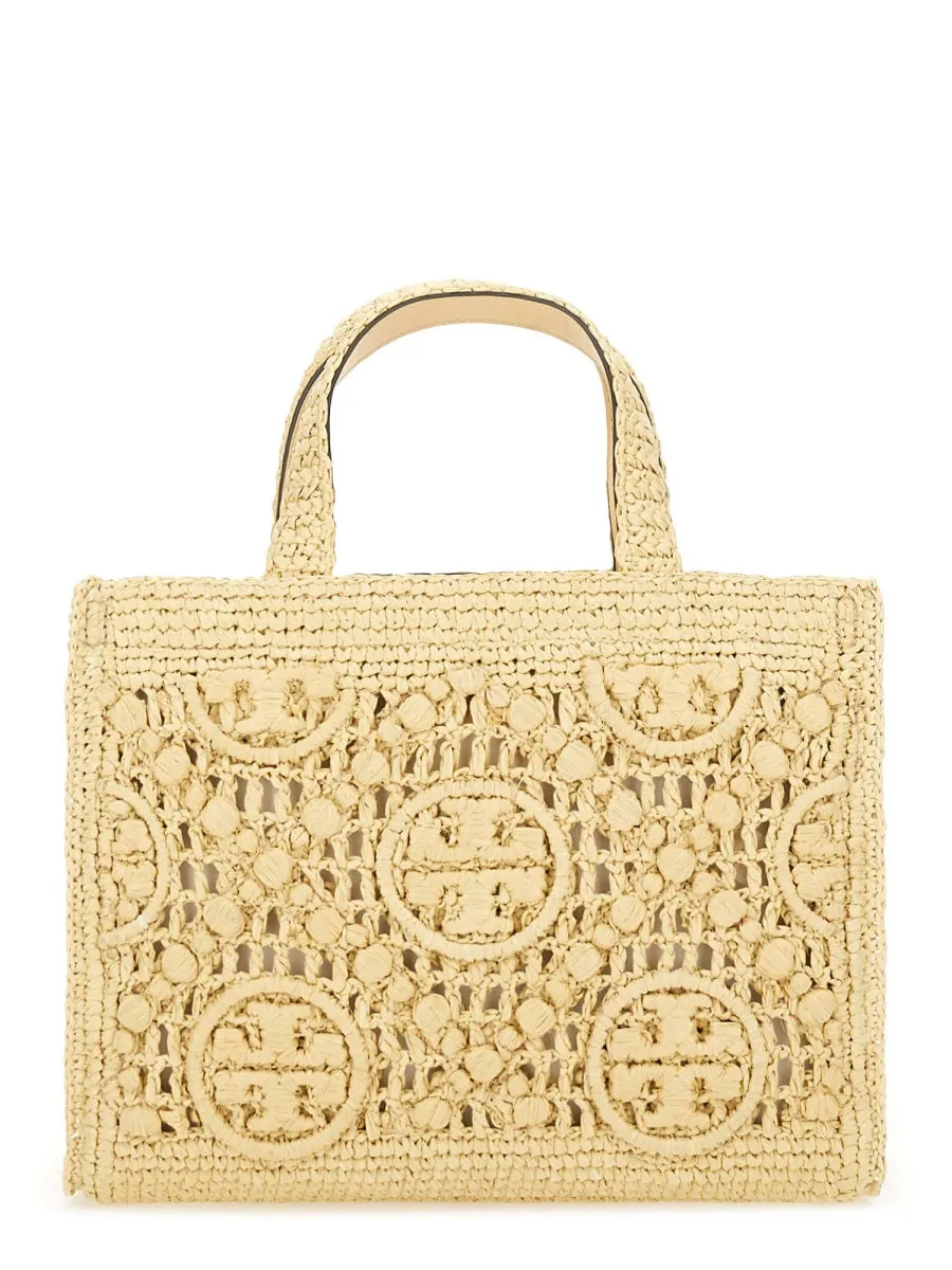 T Monogram Shopping Bag