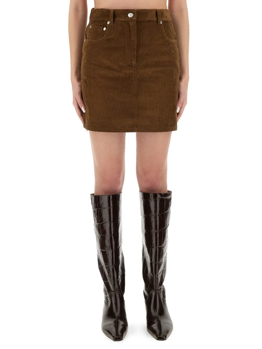 Corduroy Skirt