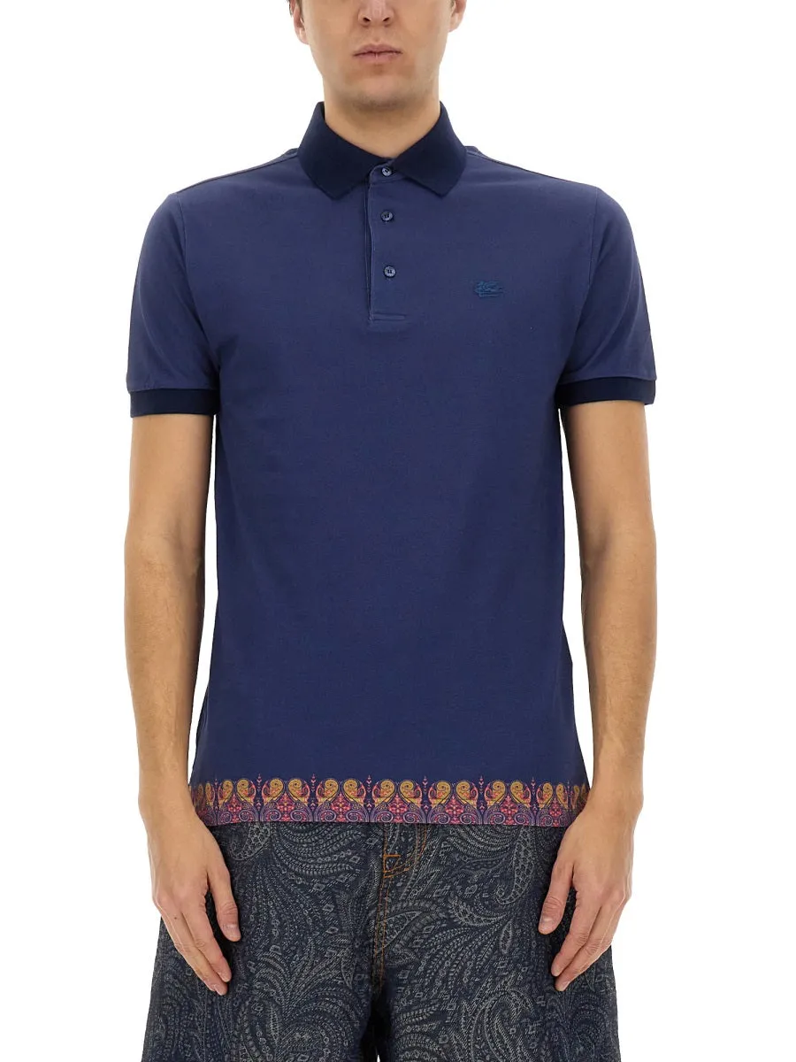 Polo Shirt With Print