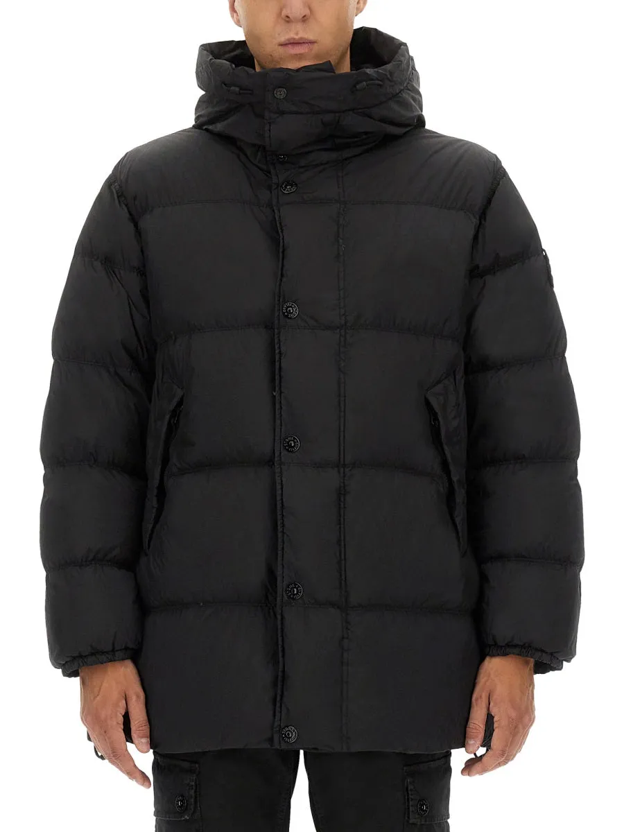 "Crinckle Reps Ny" Padded Parka