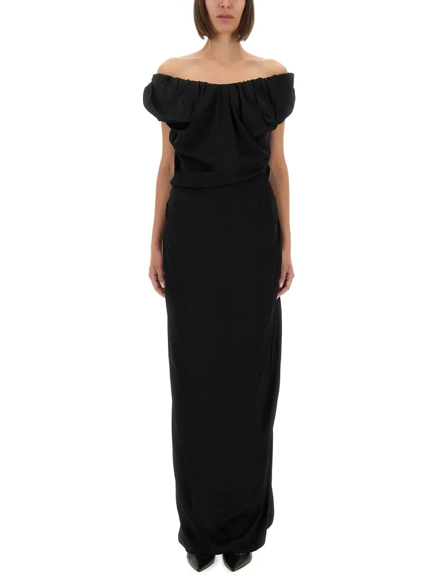 "Ginnie Amber" Long Dress