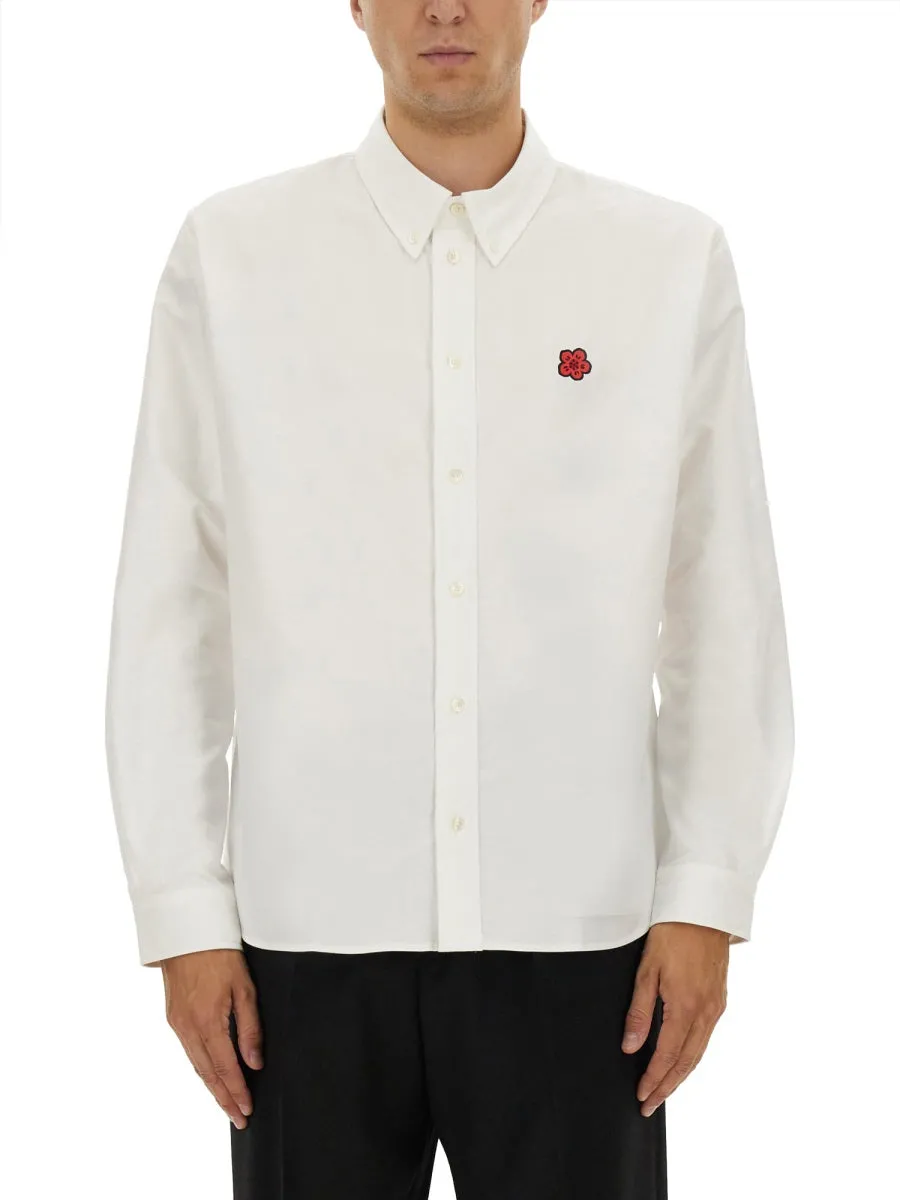 Shirt With "Boke Flower" Embroidery