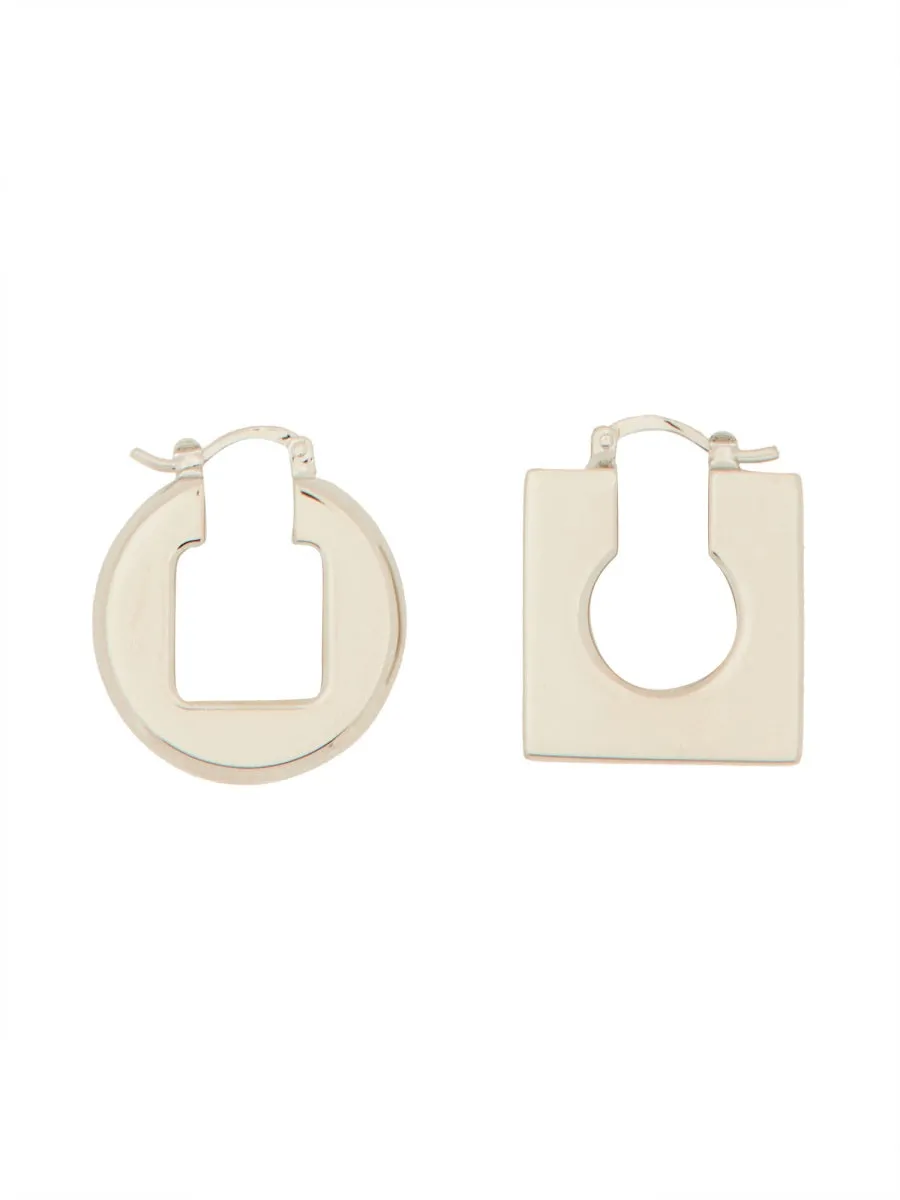 Asymmetric Mini Earrings