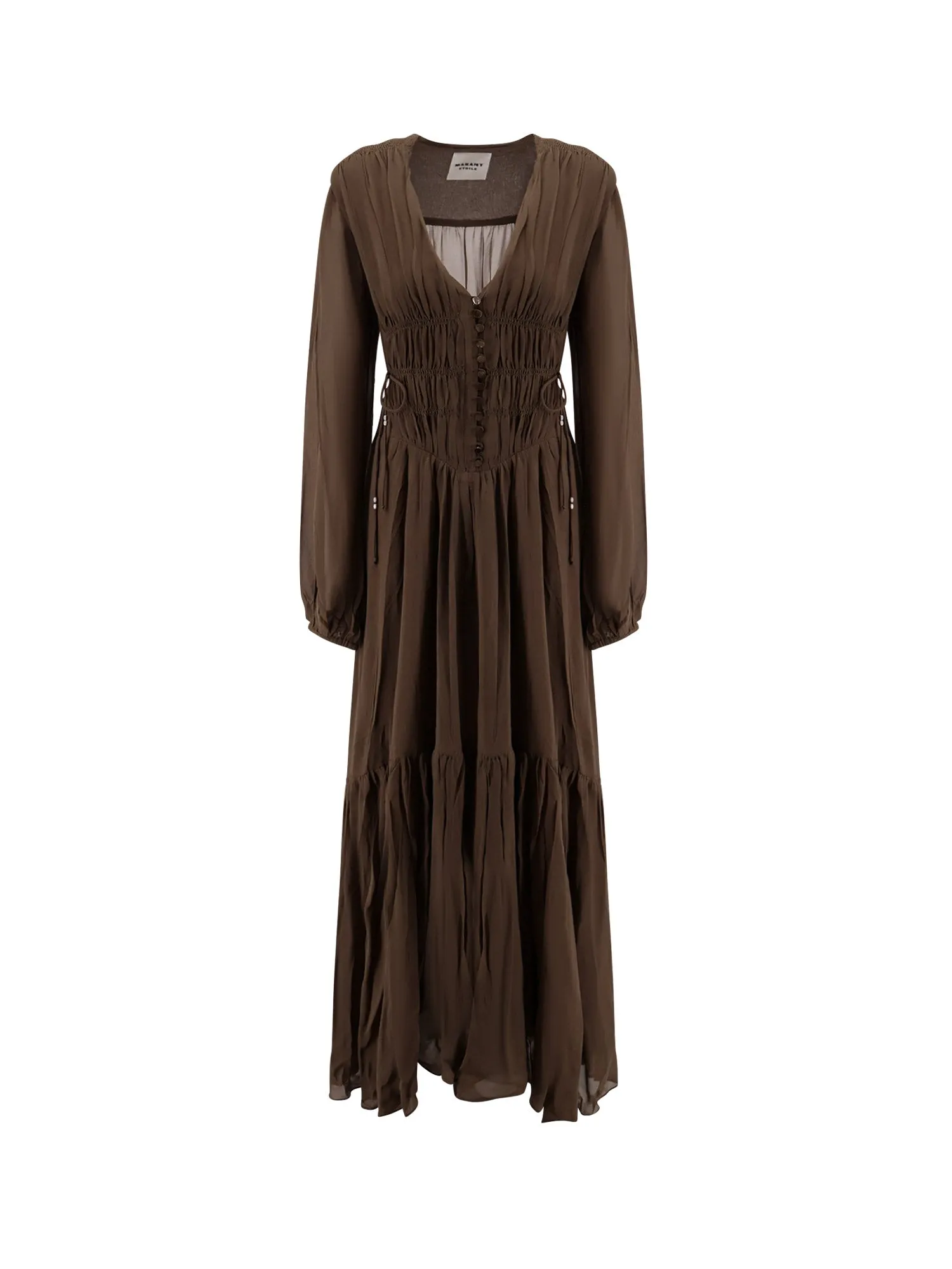 Briane Viscose Long Dress