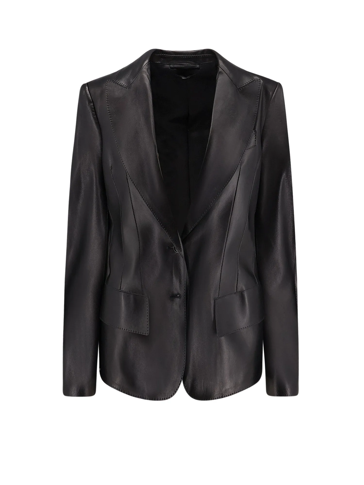 Leather Blazer