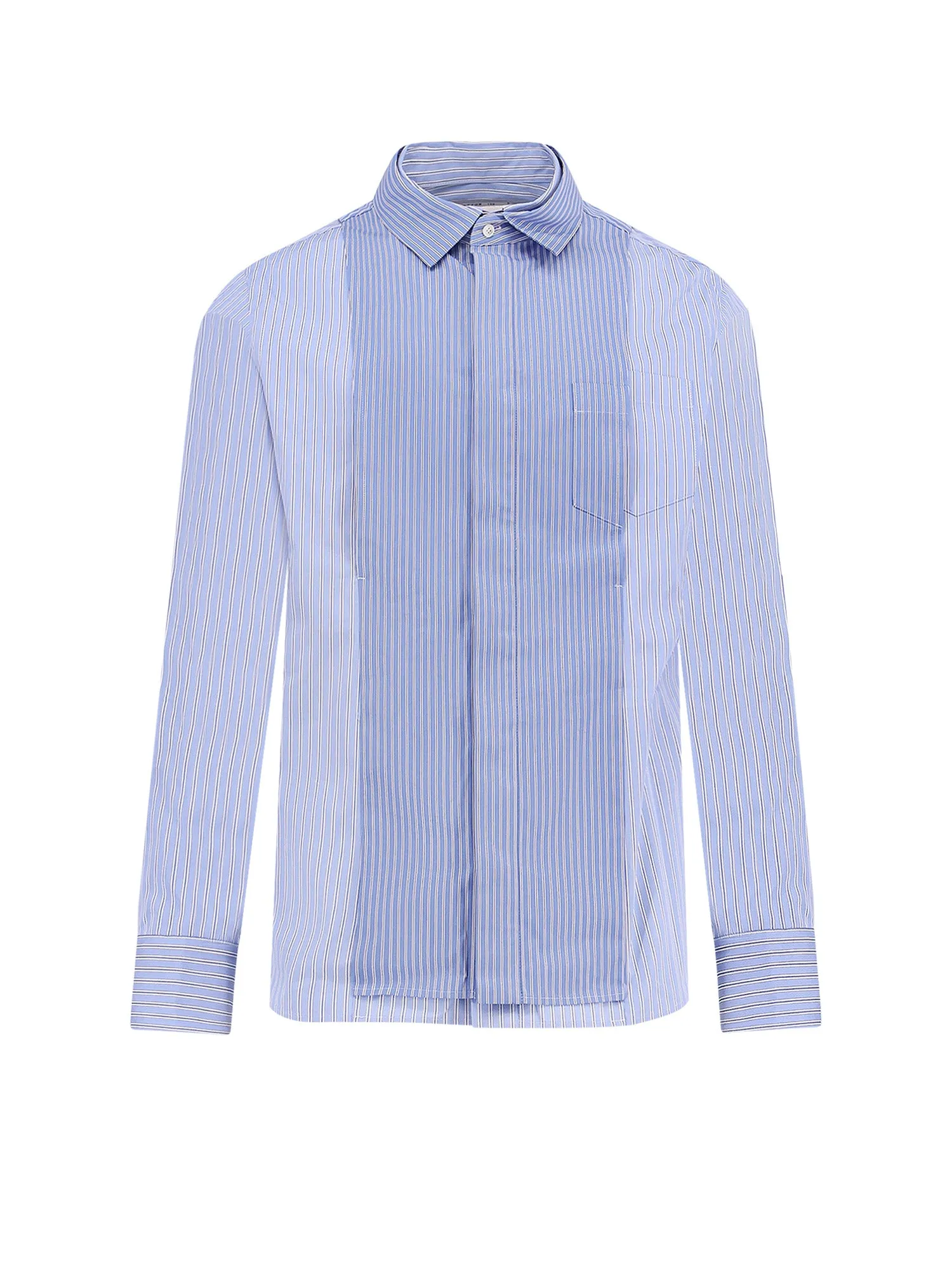 Striped Cotton Popeline Shirt