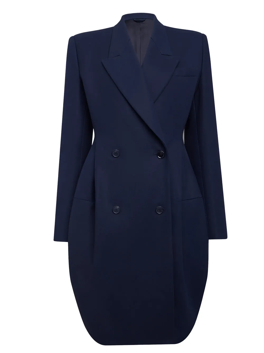 Cappotto Rotondo In Cotone