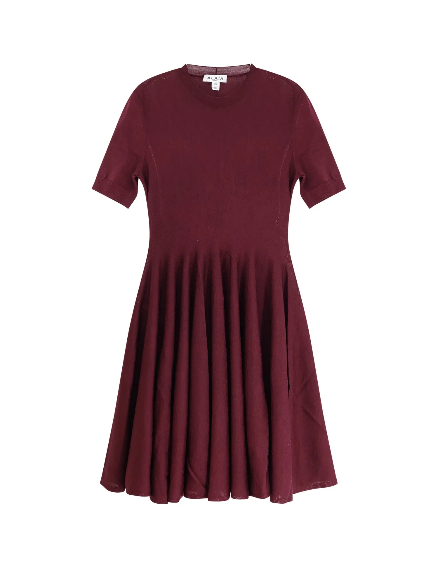 Skater Virgin Wool Dress