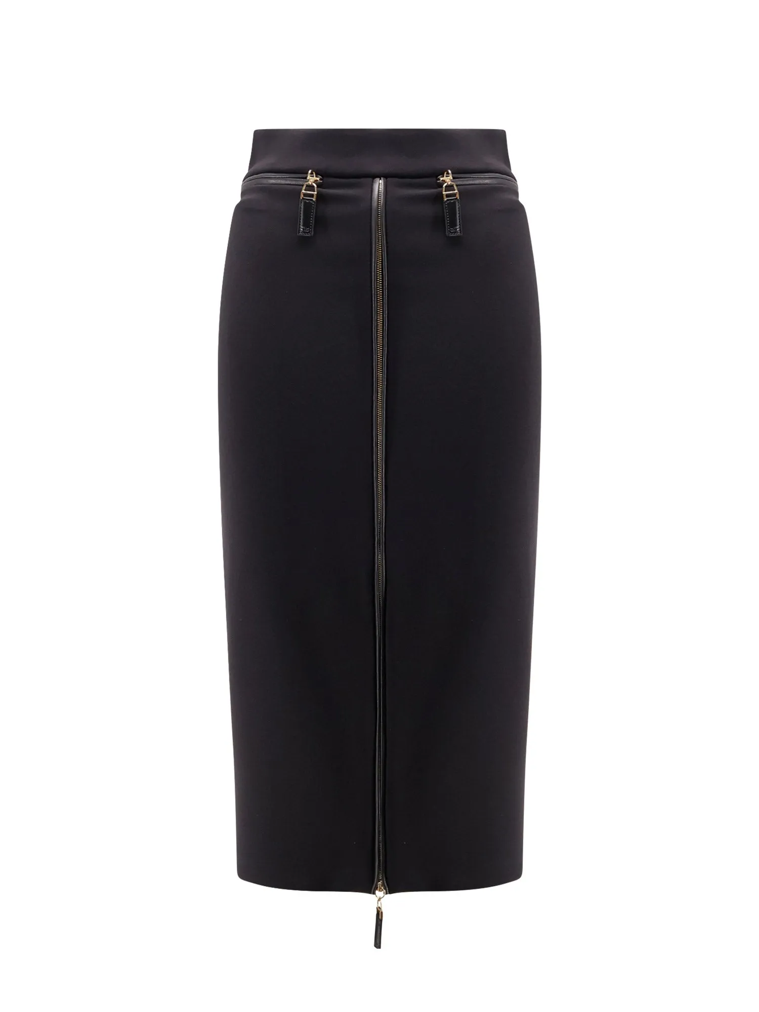 Satin Pencil Skirt