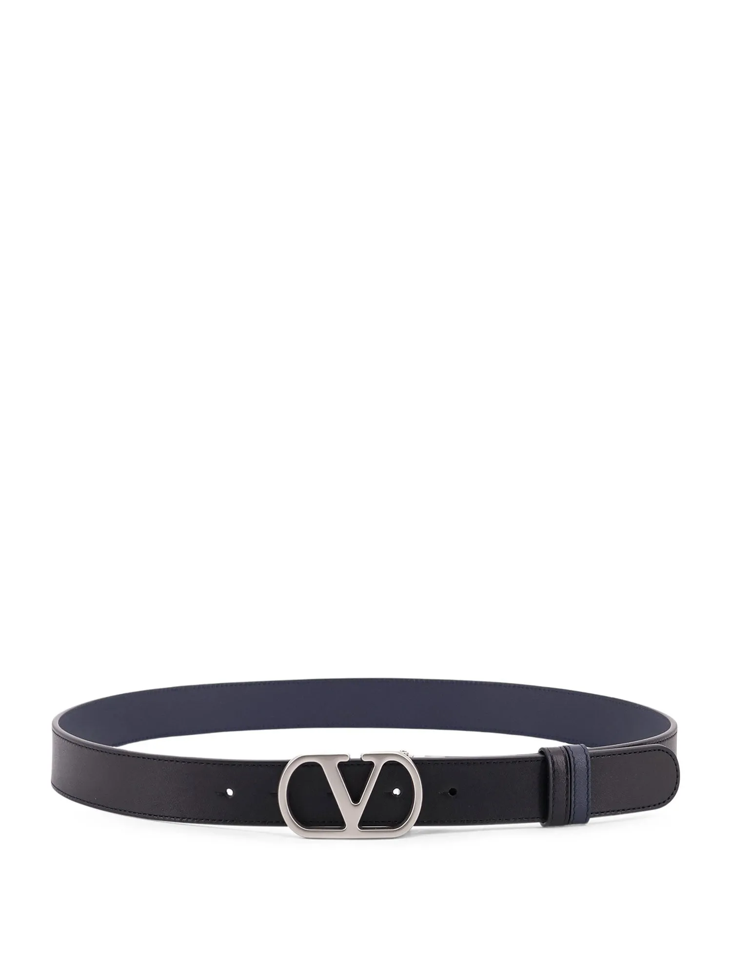 Vlogo Leather Reversible Belt