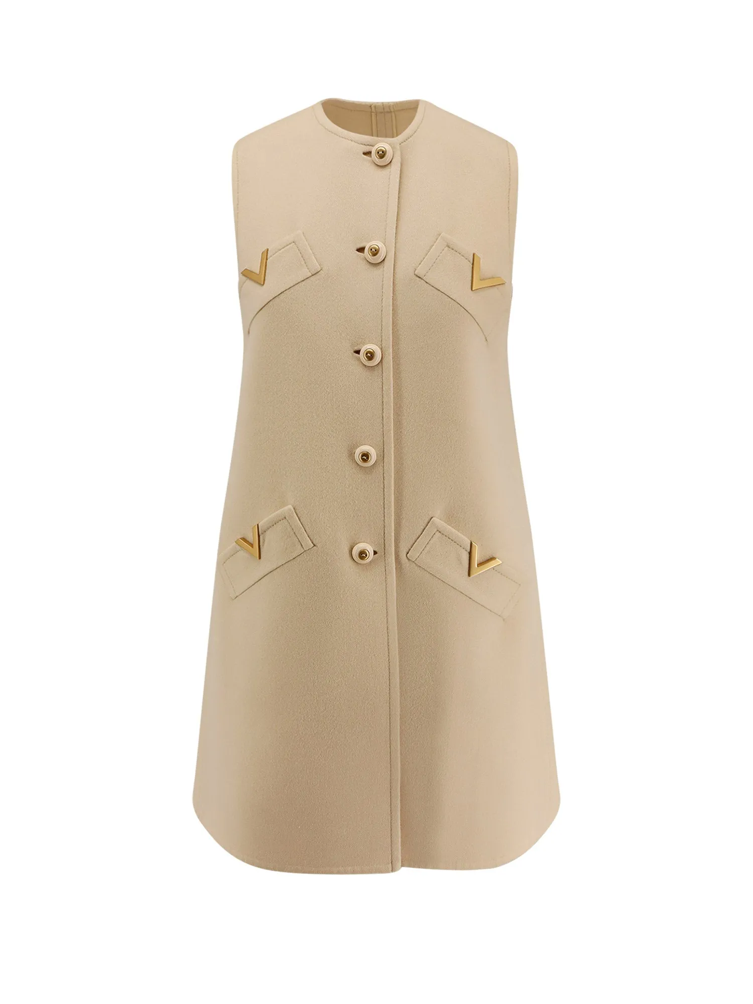 Wool And Cashmere Short Dress