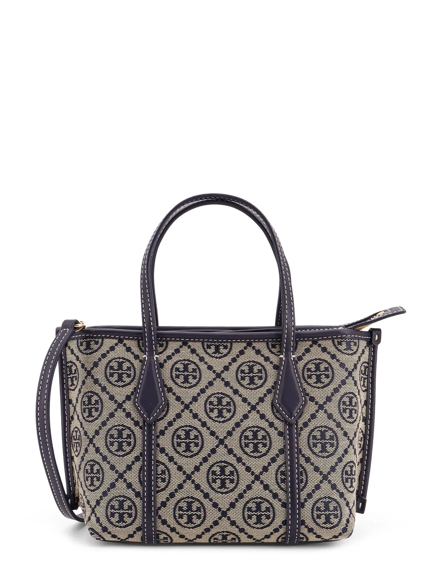 Perry T Monogram Mini Tote Bag
