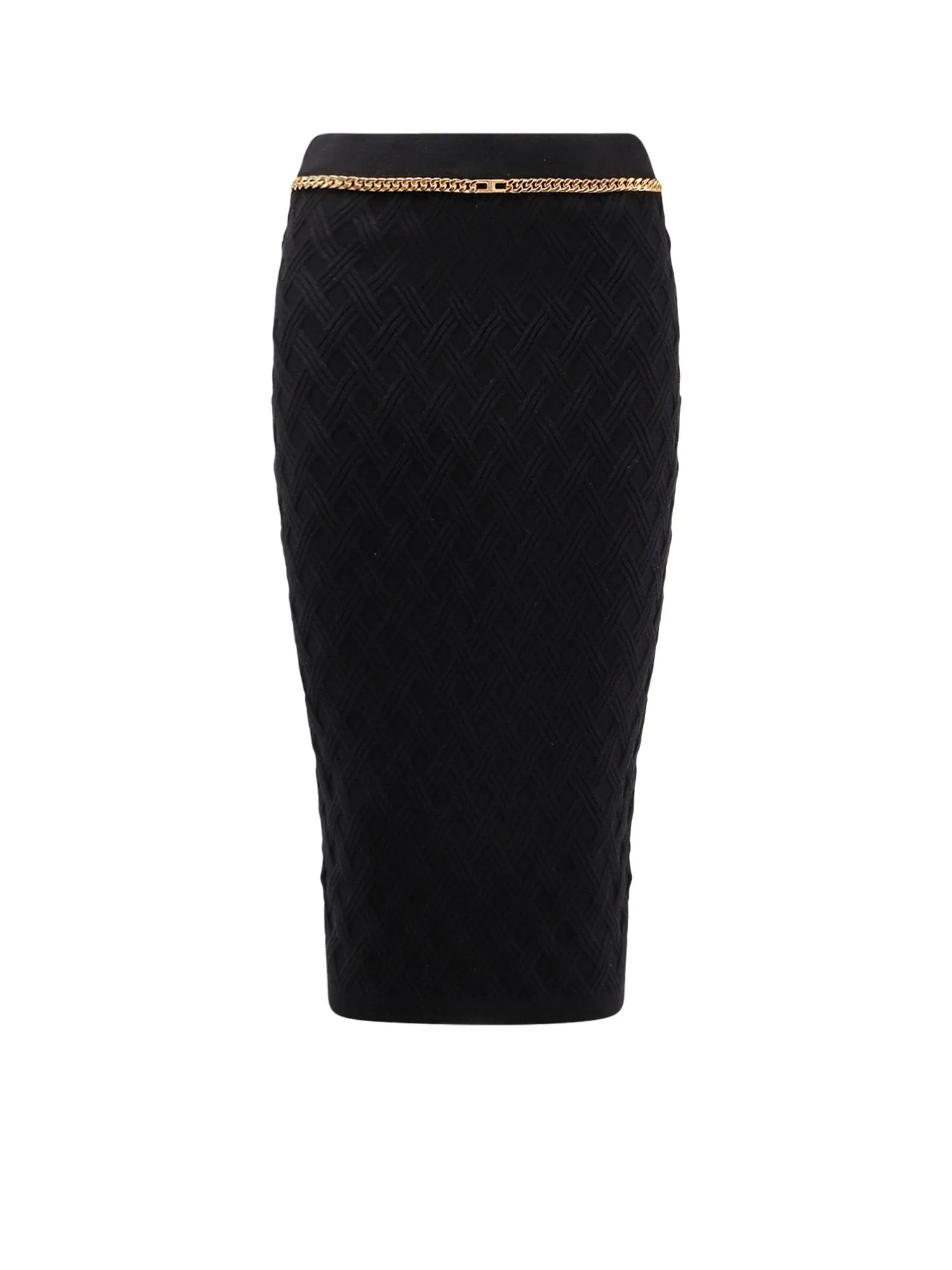Viscose Blend Pencil Skirt