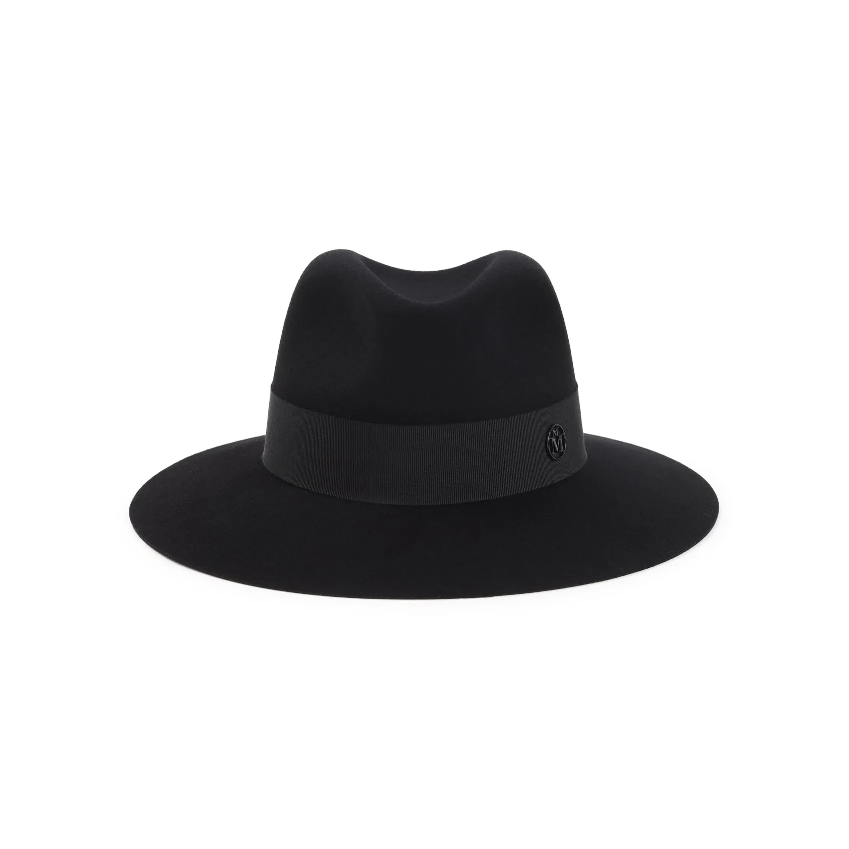 Black Wool Henrietta Hat