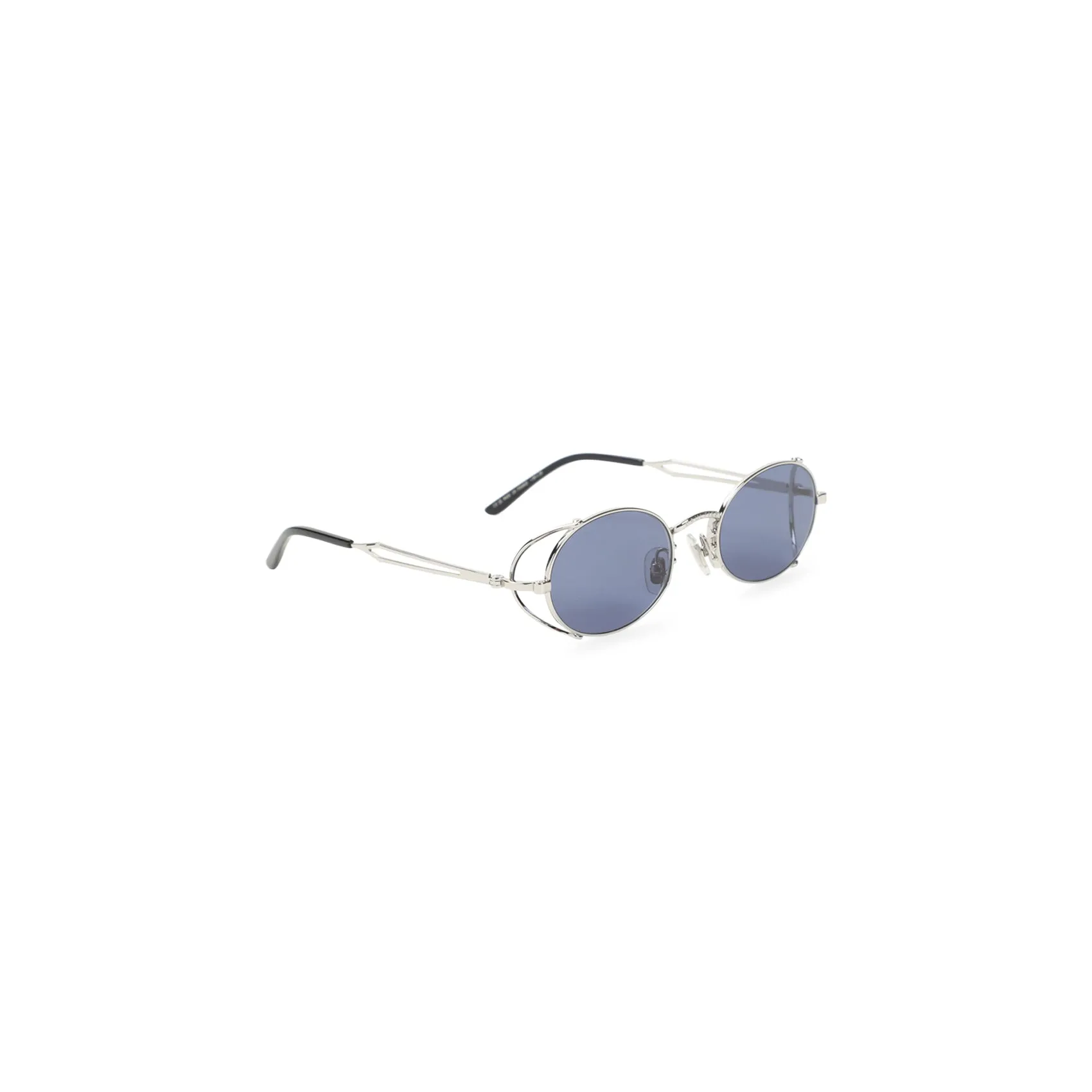 Silver Metal Lunette Arceau Sunglasses
