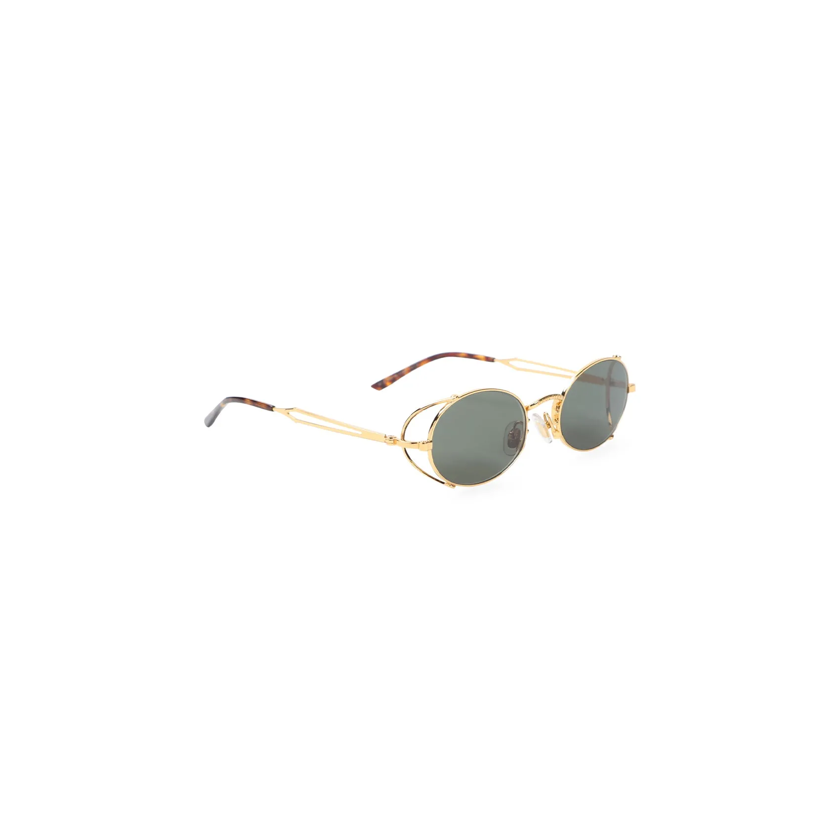 Gold Metal Lunette Arceau Sunglasses