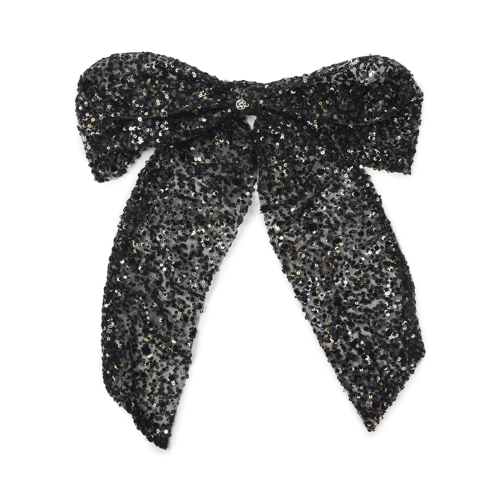 Black Wendy Polyester Hair Clip