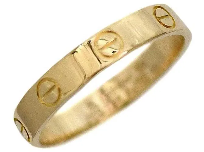 Anello Cartier Love in oro giallo
