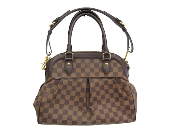 Borsa a Spalla Louis Vuitton Damier Trevi PM N51997 Damier ebene