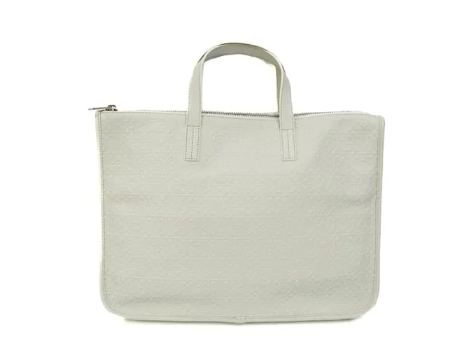 Loewe NUOVO TOREDO Cartella in pelle Bianco