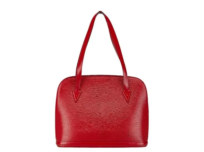 Zaino tote Epi Louis Vuitton Rosso