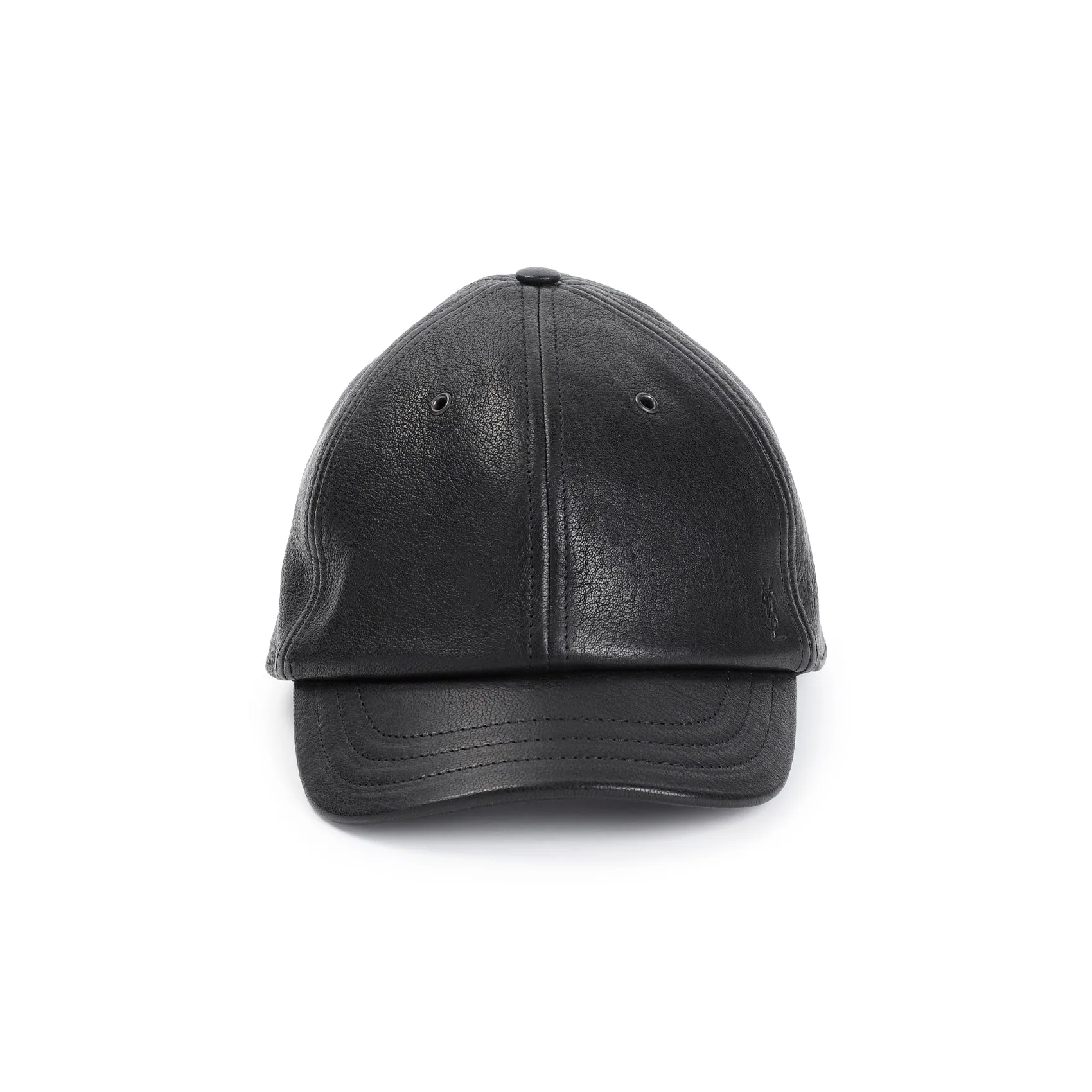 Black Leather Cap