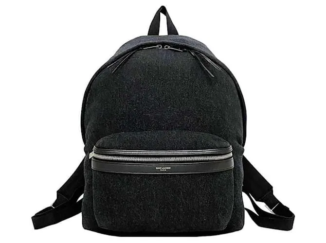 Zaino nero Saint Laurent