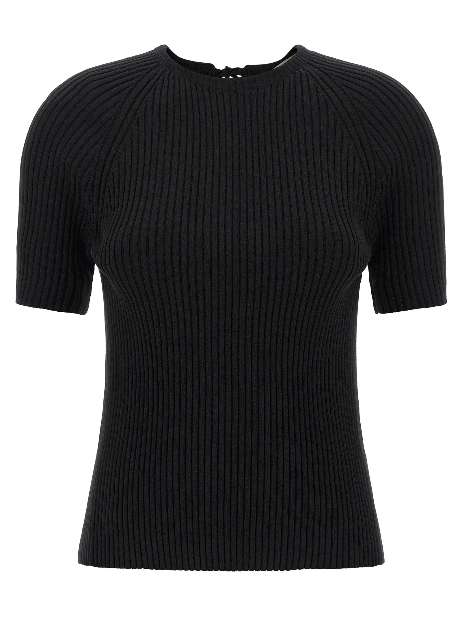 Back Closure Sweater Maglioni Nero