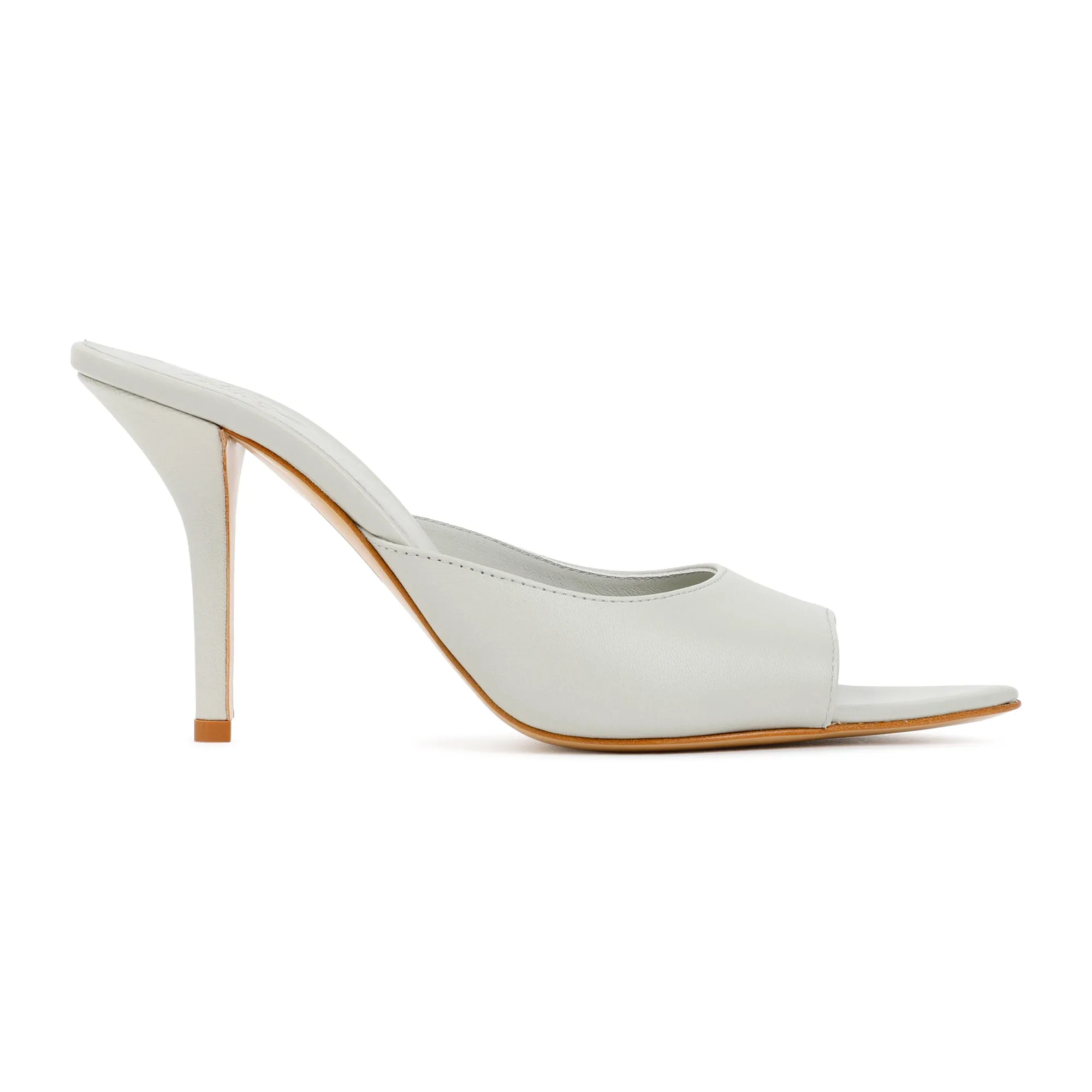 Stone Grey Perni Mules