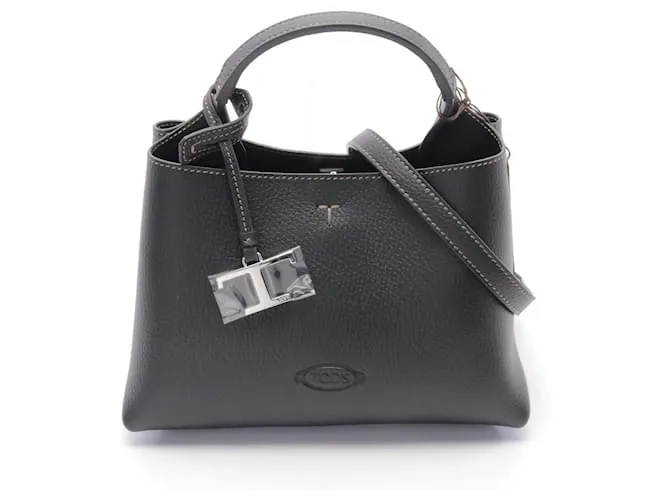 Borsa in pelle Tod's XBWAPAEL000QRIB999 Nero