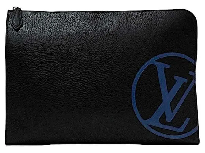 Borsa a mano Louis Vuitton Pochette Jour GM Nero