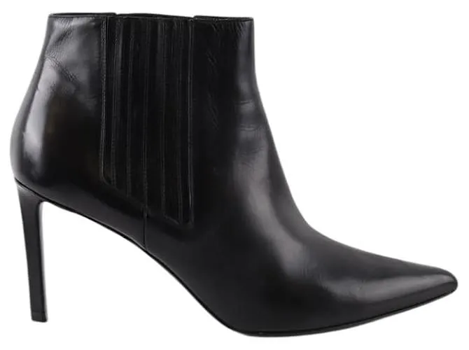 Céline Stivali di pelle Nero