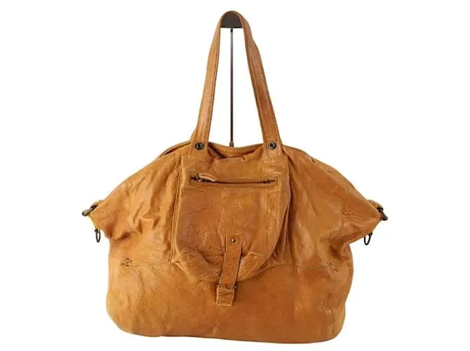 Jerome Dreyfuss Borsa in pelle Arancione