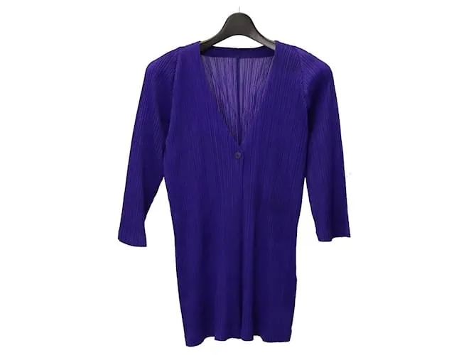 Cardigan Issey Miyake 100% Poliestere Pleats Please #4
