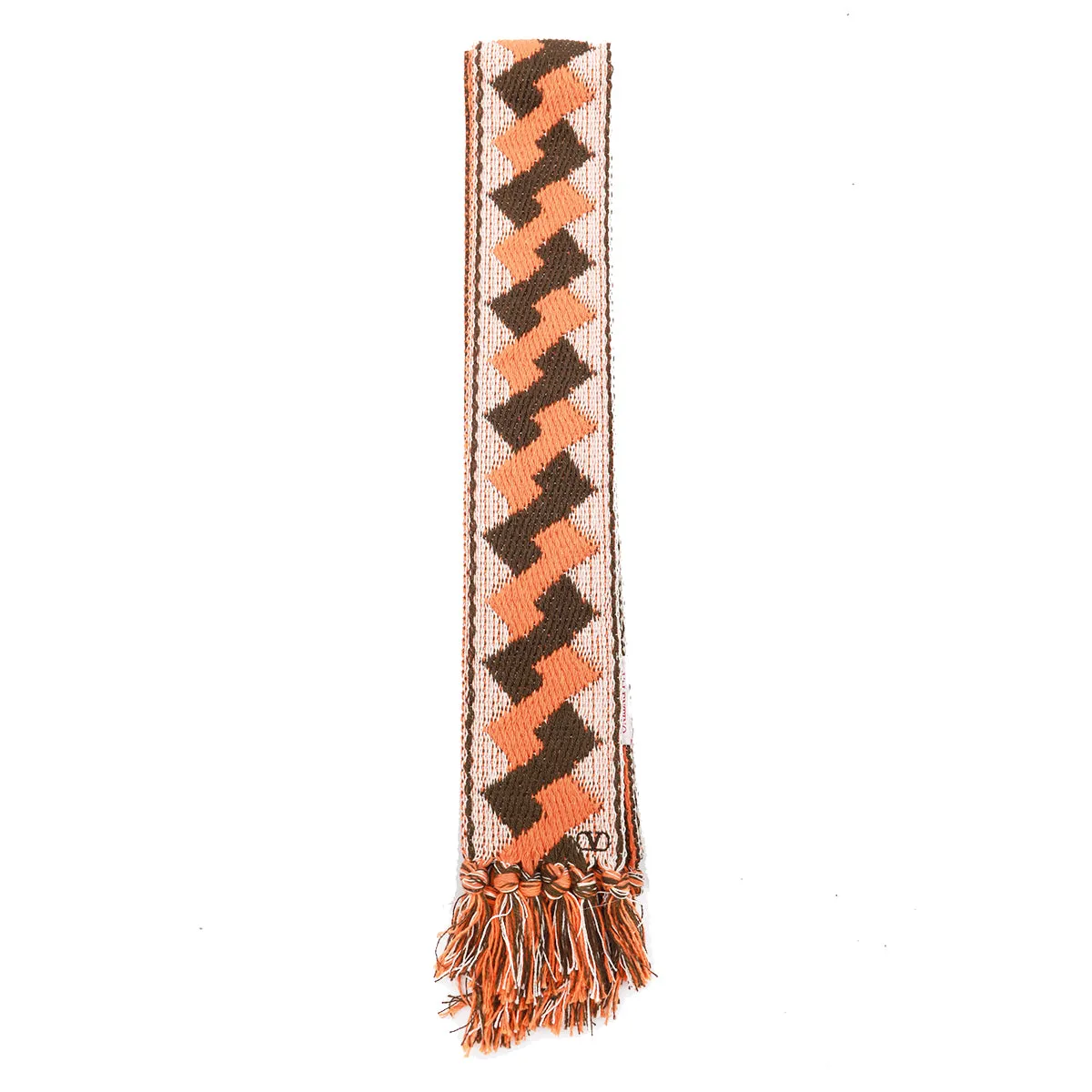 Scarfs Avorio/Marrone/Arancio