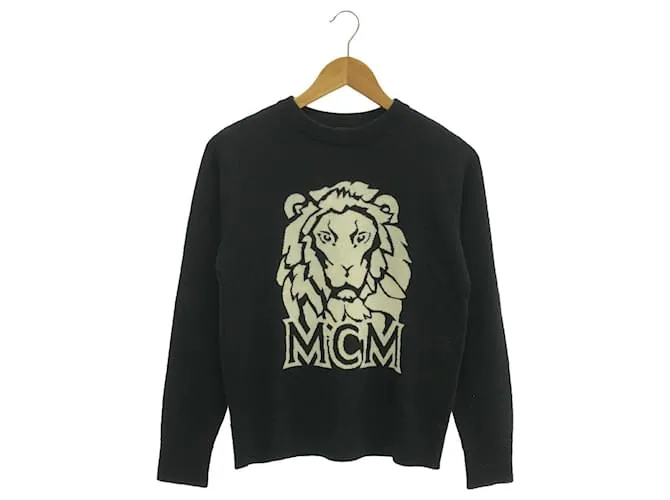 Maglione in lana MCM Nero