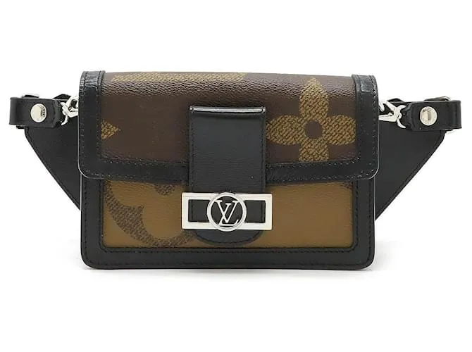 Borsa a cintura 2 in 1 Dauphine Monogramma Gigante M67696 di Louis Vuitton Marrone