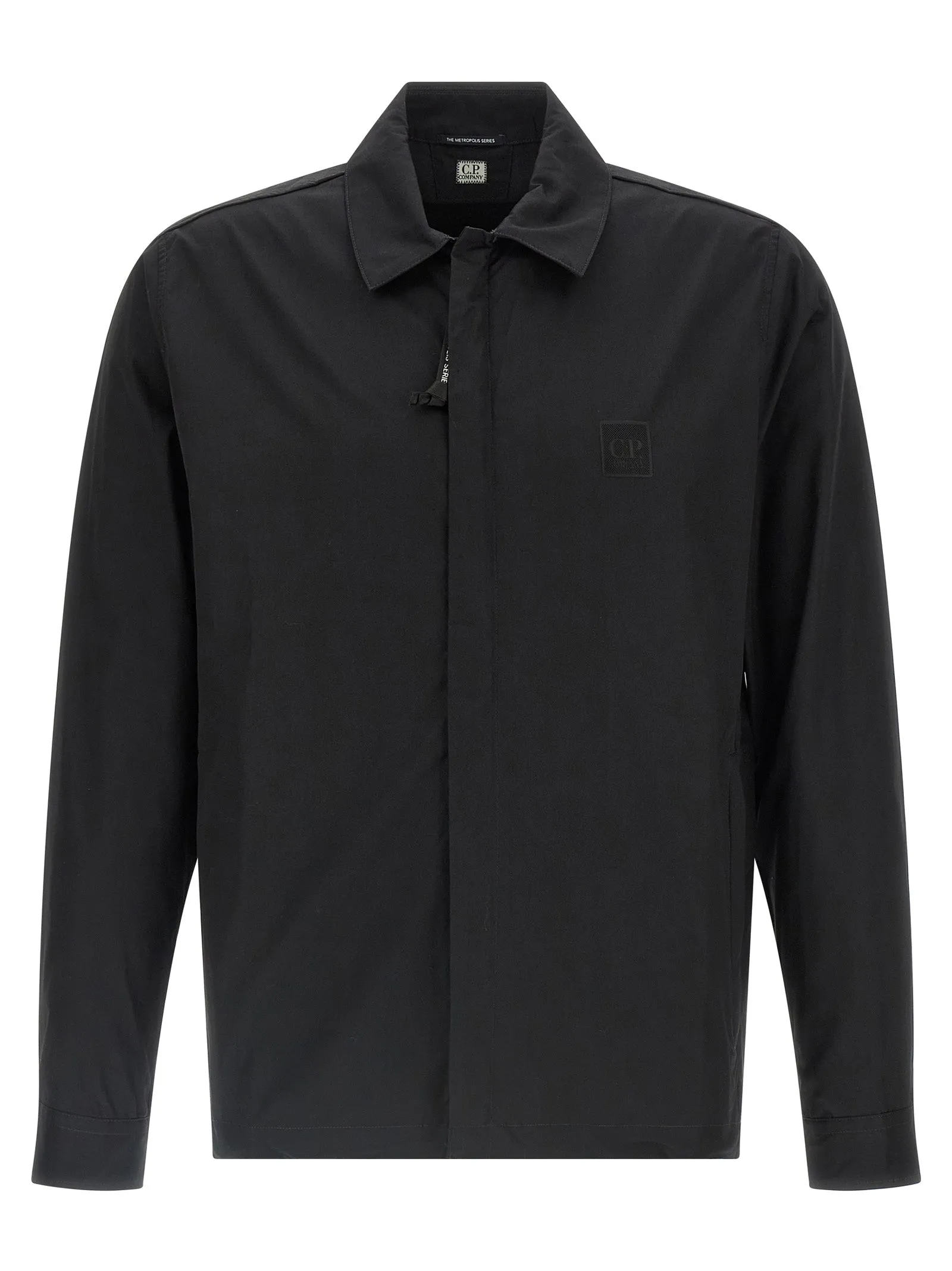 Zip Overshirt Camicie Nero