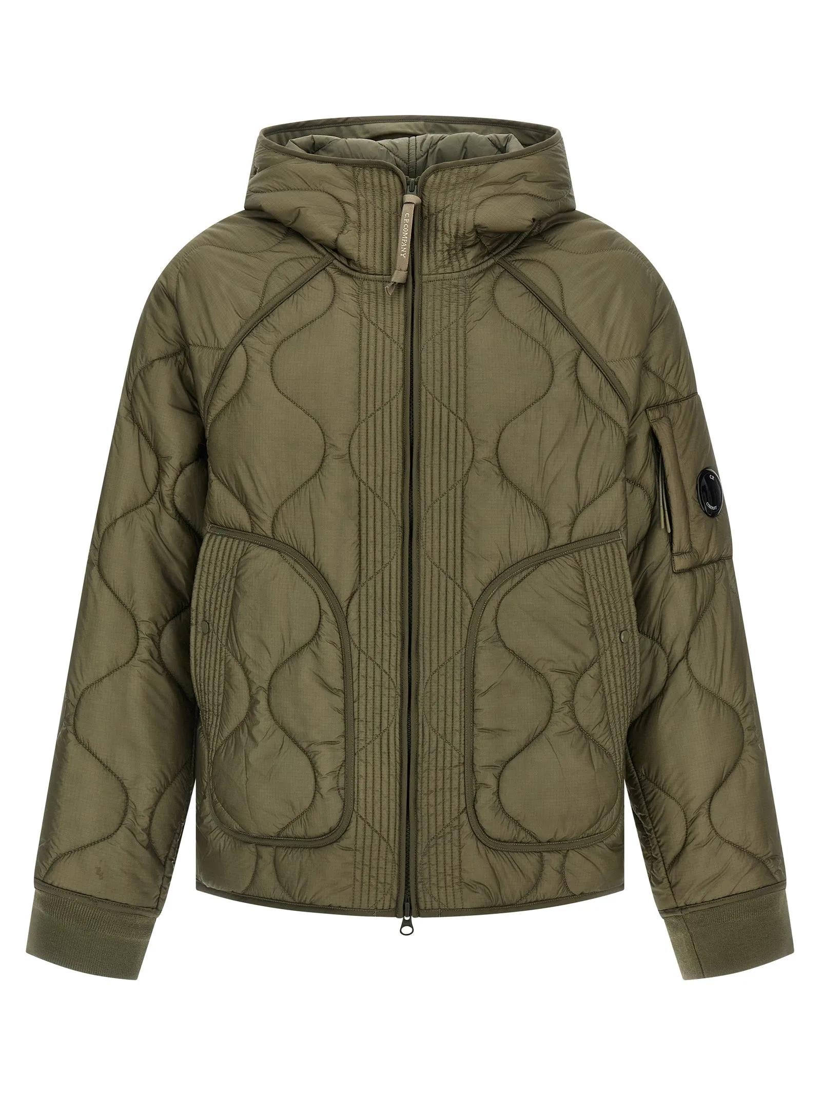 Light Down Jacket Puffer Jackets Verde