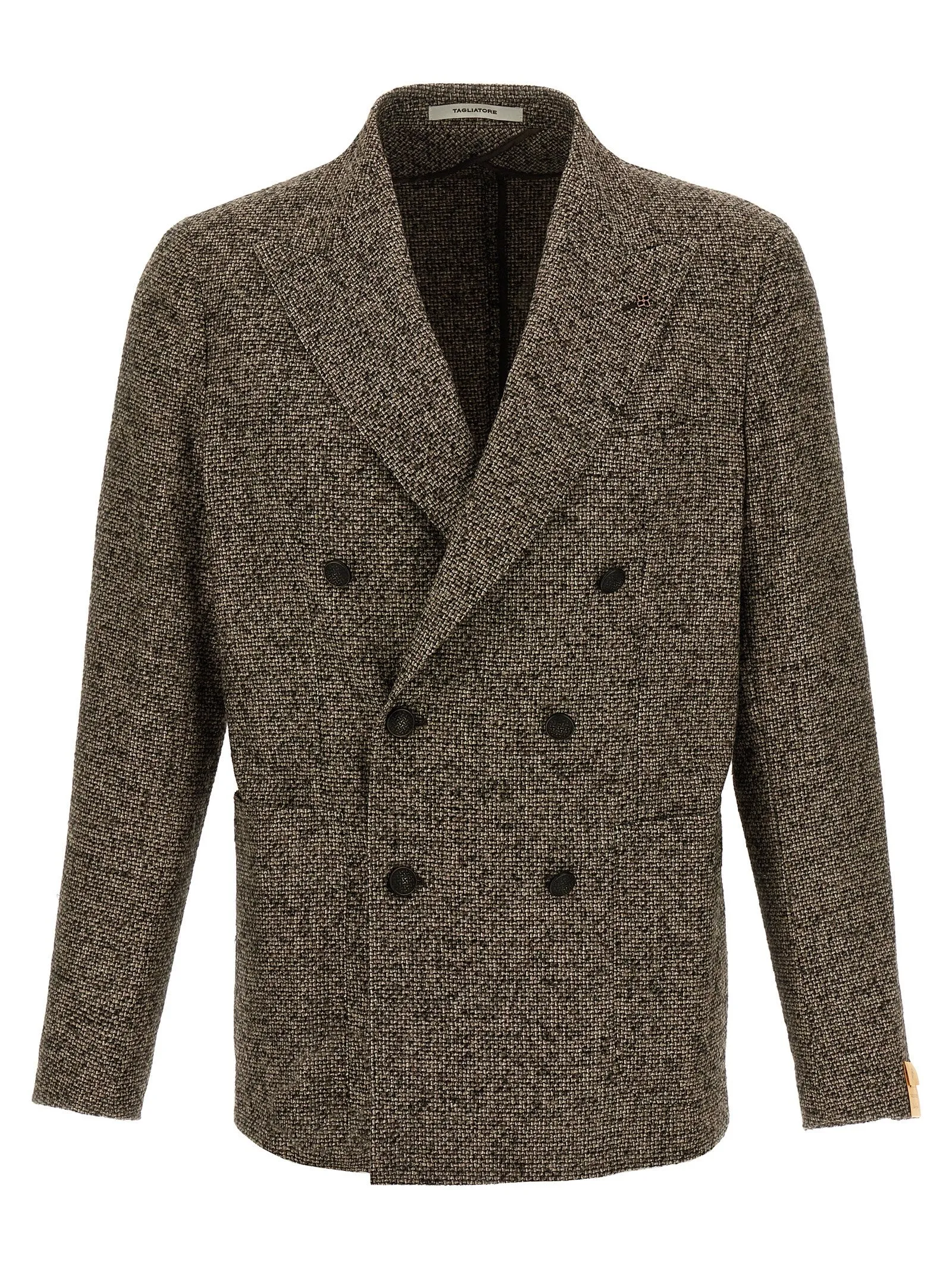 Wool Blazer Marrone