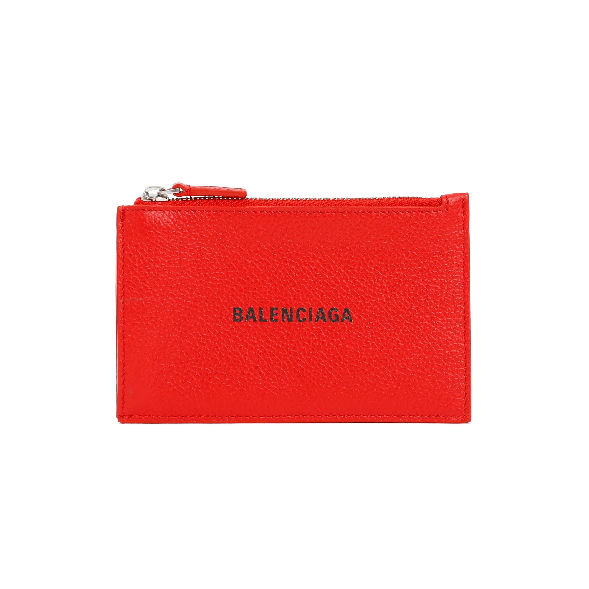 Tomato Red Leather Cash Coin