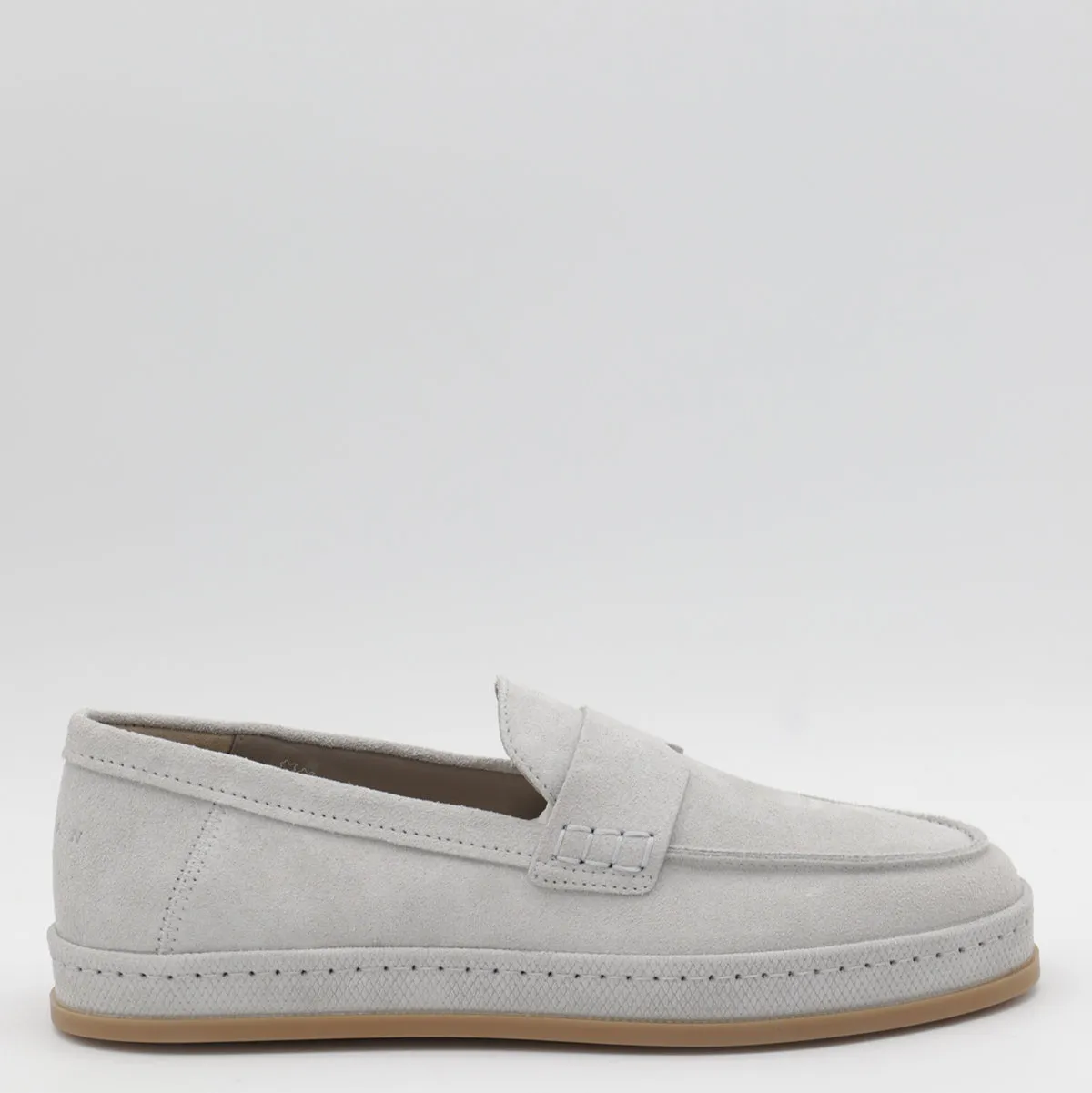 Flat Shoes Grigio Medio