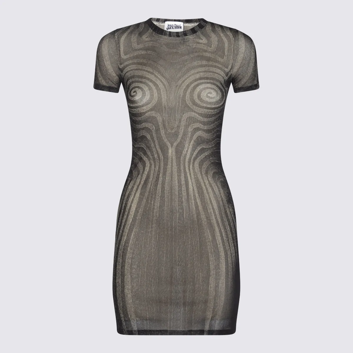 Dresses Black/Grey/Ecru