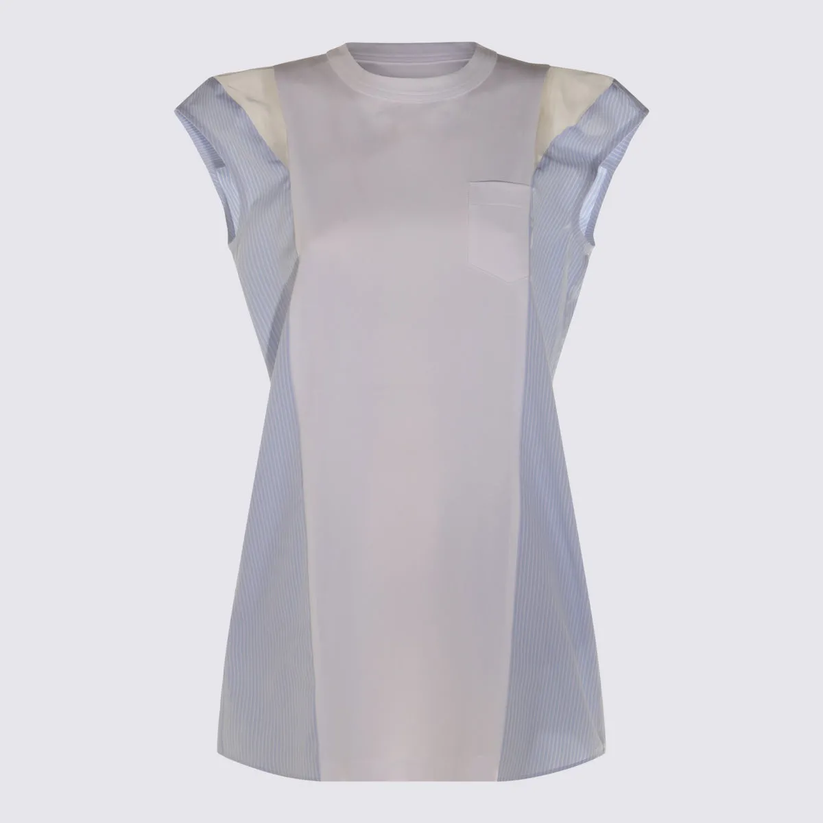 Dresses White/Blue Stripe