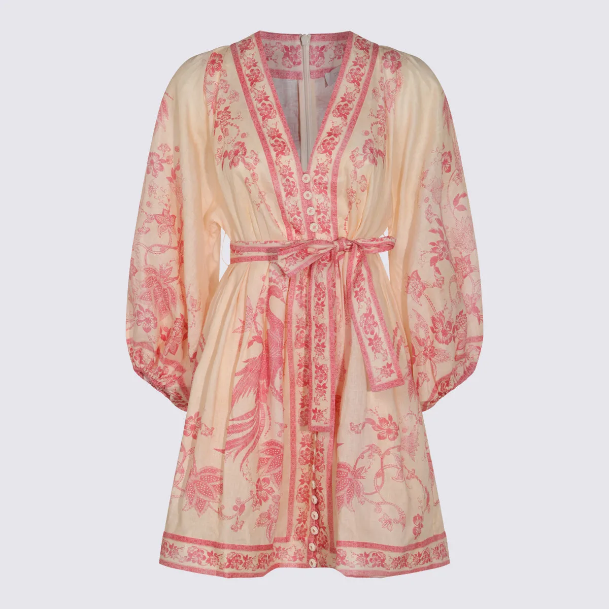 Dresses Cream/Pink Floral