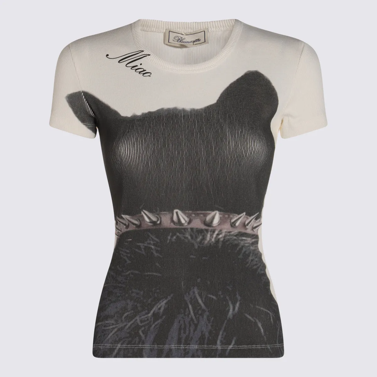 T-Shirts And Polos Natural White/Black