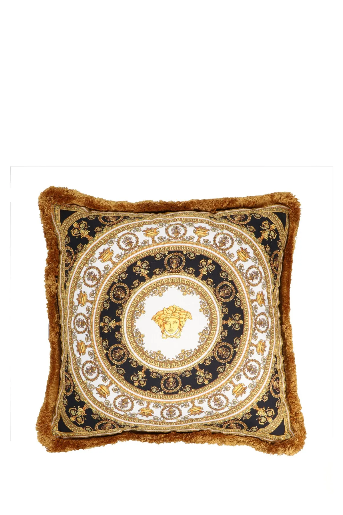 Cushion With Fringes Cushions Multicolor