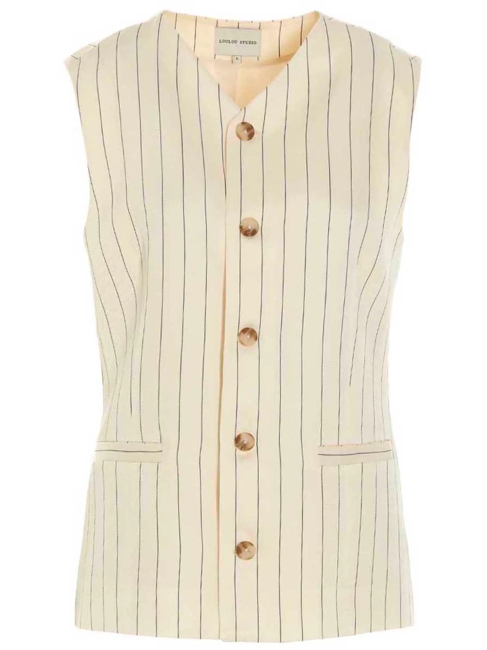 Cetina' Vest Gilet Beige